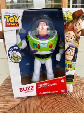 New Disney Pixar Toy Story Buzz Lightyear Talking Action Figure